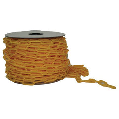 Uniform Safety Signs - 6mm x 40m Plastic Yellow Chain (Full Roll) | YC6-FR
