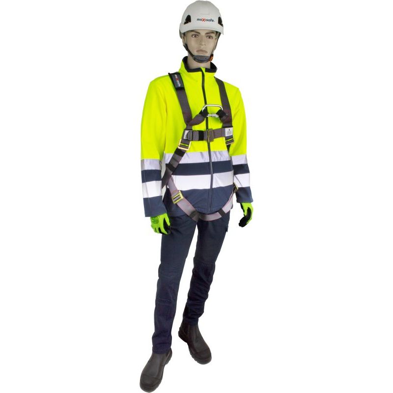 Maxisafe - Maxisafe Full Body Roofers Harness W/ Front & Rear Attachment Points | ZBH901