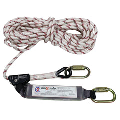 Maxisafe - Maxisafe 15M Rope Line With Adjuster & Shock Asborber | ZRL-15H
