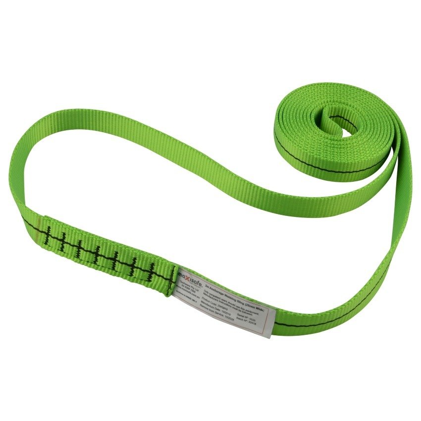Maxisafe - Maxisafe 25Mm Webbing Sling - 1.2M Rated 22Kn | ZWS911