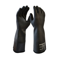 Maxisafe - Neotherm Chemical & Heat Resistant Neoprene Gauntlet - Medium - Pack Of 6 | GNL154-08-6