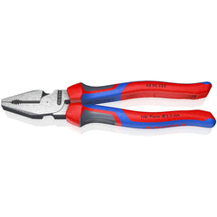 Knipex - Tethered Hi Lev Comb Pliers 225mm | 0202225TBK