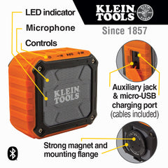 Klein Tools - KT WIRELESS JOBSITE SPEAKER | A-AEPJS1