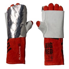 Elliotts - Aluminised Glove Saver, Heavy Duty. Left Hand. Size L (Pack of 1) | AGS4L