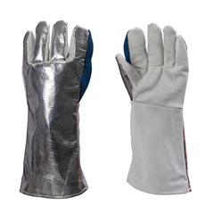 Elliotts - Aluminised Preox Glove, Leather Palm, Wool Lined. (Pack of 1) | APG16WS