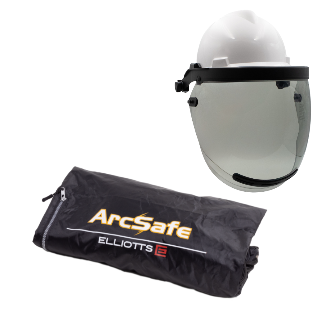 Elliotts - ArcSafe AmpShield Toric Arc Flash Face Shield Kit 1