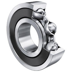 FAG Bearing - 6011-2RS Single Row Deep Groove Ball Bearing 55mm ID x 90mm OD x 18mm W | 6011-2RS_FAG