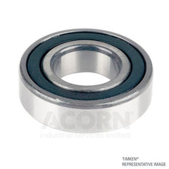 FAG Bearing - 6010-2RSC3 Single Row Deep Groove Ball Bearing 50mm ID x 80mm OD x 16mm W (C3 Clearance) | 6010-2RSC3_FAG