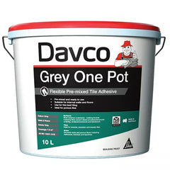 Davco Grey One Pot adhesive Pl 10L | 617811