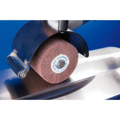 PFERD - Dia. 100 x 100mm Polinox Non-Woven Grinding Drum Pnl Keyway 19mm A280 for Fine Grinding & Finishing | 44641028