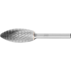 PFERD - Dia. 15.9 x 36.5mm Tungsten Carbide Burr Ncc Flame B Shank Dia. 6.35mm MX All Materials | 26007657