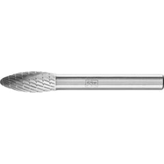 PFERD - Dia. 7.9 x 19mm Tungsten Carbide Burr Ncc Flame B Shank Dia. 6.35mm MX All Materials | 26007220