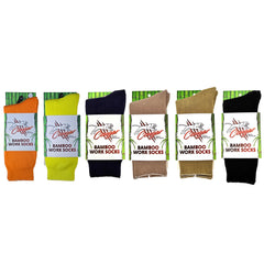Maxisafe - Mens Bamboo Socks - Navy / Medium | FBS851-NVY-M