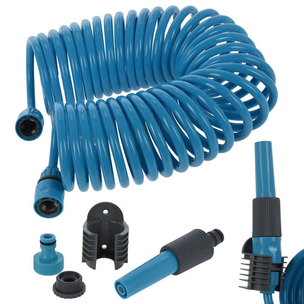 IFS Premium Garden Hose Coil with Plastic Fittings