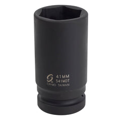 Action 41mm 1" Drive 6-point Metric Deep Thin Wall Impact Socket