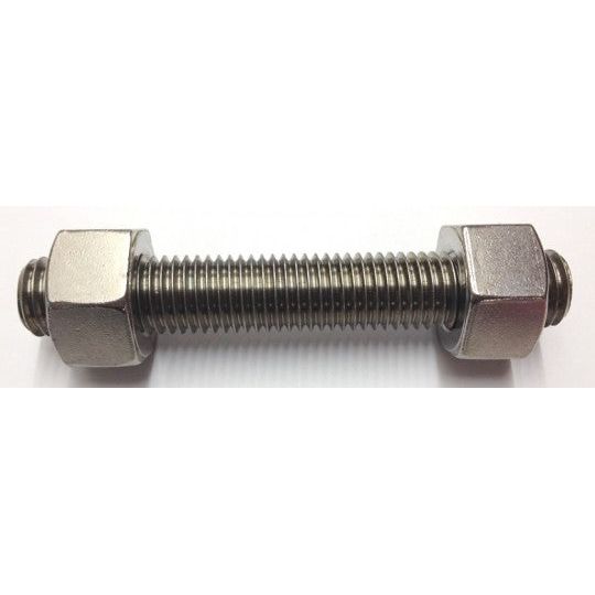 Bremick - B8M Class 2 Stud UN8 with 2 Grade 8M Nuts 1 1/8" x 160mm (Box of 4)