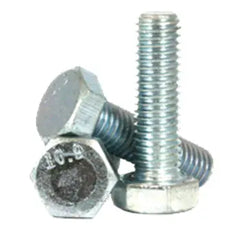 BBI - M6-1.00x55mm.(Pt) - Hex Agon Bolt 10.9 DIN 931 / ISO 4014 Coarse Alloy Zinc Cr+3 Bake | 460026