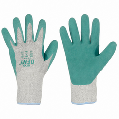 Maxisafe - Blue Knight Nitrile 3/4 coated Glove with knit wrist (Pkt 12) - Large | GNB130-09