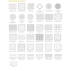Bescon - Stencil Circle Brick 1800mm | 00STECBL