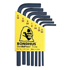 Bondhus - Set 7 HEX L-Wr Short 5/64-3/16" | BD12245