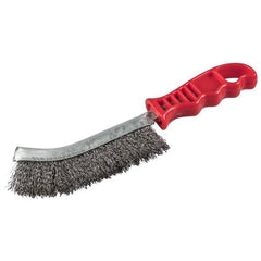 Klingspor - BHP 600 Hand Brush Special, 140 x 25 x 265 mm, Plastic Handle 0.3 Steel (Pack of 24) | 358323
