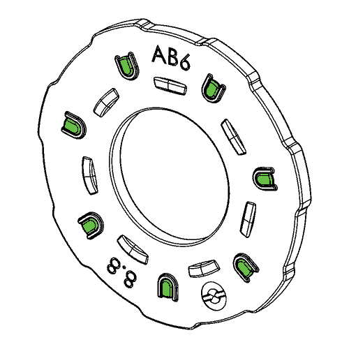 Bremick ViewTite self-indicating washer M20