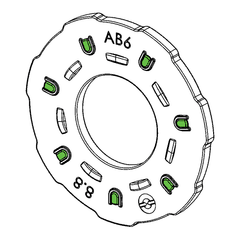 Bremick ViewTite self-indicating washer M20