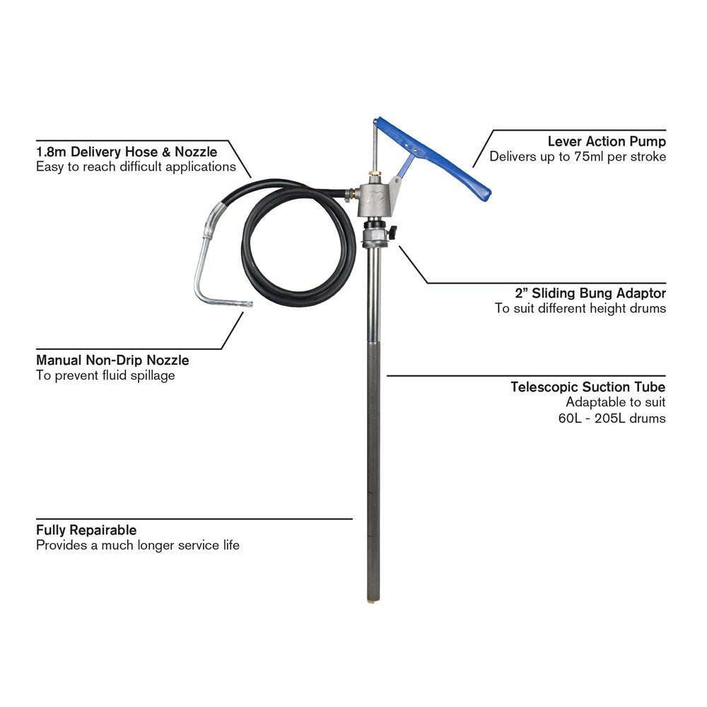 Macnaught - Manual Lever Oil Pump