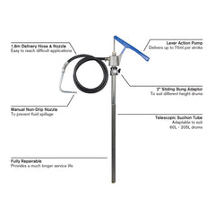 Macnaught - Manual Lever Oil Pump