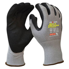 Maxisafe - Black Knight Dri-Grip Cut B Glove with Gripmaster Coated Palm (Pkt 12) - Large | GDG291-09