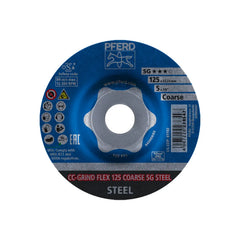 Pferd - Cc-Grind Flex 125 Coarse SG Steel (Pack of 10) | 64188125-10