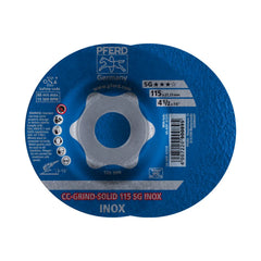 Pferd - Cc-Grind Solid 115 SG Inox (Pack of 10) | 64186115-10