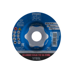 Pferd - Cc-Grind Solid 115 SG Steel (Pack of 10) | 64185115-10