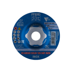Pferd - Cc-Grind Solid 125 SGP Inox (Pack of 10) | 64189125-10
