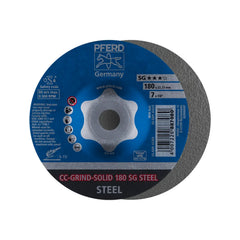 Pferd - Cc-Grind Solid 180 SG Steel (Pack of 10) | 64185180-10