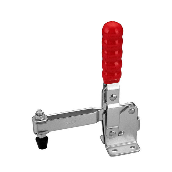 ITM - TOGGLE CLAMP, VERTICAL, FLANGED BASE, STRAIGHT HANDLE, 182KG CAP, 106MM REACH | CH-12205
