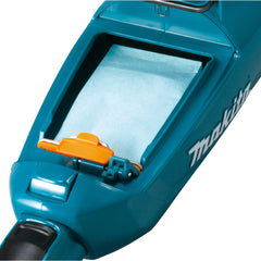 Makita - 40V Max Brushless Stick Vacuum Push Button Switch Reusable Filter Bag - Tool Only | CL002GZ01