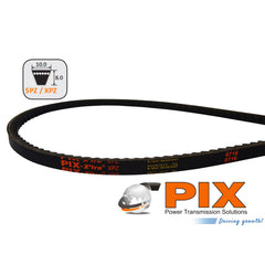 PIX - Vee Belt Raw Edge Cogged SPZX850 (3VX335) / 863mm Outside | XPZ-850