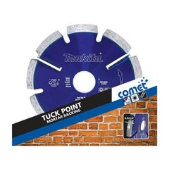 Makita - 100mm x 22.23 6.4mm Thick Diamond Blade Tuck Point Mortar Chase - Comet | B-16081