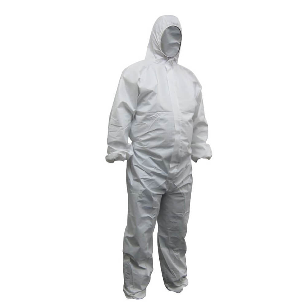 Maxisafe - White Polypropylene Disposable Coveralls - 3XLarge
