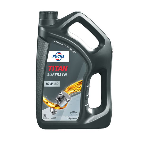 Fuchs - Titan Supersyn 10W-60 5L PLA