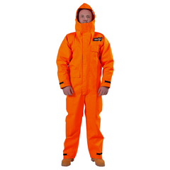 Elliotts - CHEM-TECH Coverall (Full face hood) - Orange. SML (Pack of 1) | CTCA110S