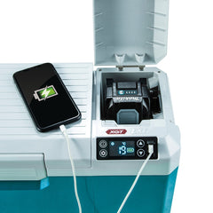 Makita - 40V Max / 18V 7L Cooler & Warmer Includes 12V Automotive & AC Power Cord - Tool Only | CW003GZ01