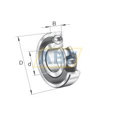 FAG Bearing - 6303-2RSC3L138_ Single Row Deep Groove Ball Bearing 17mm ID x 47mm OD x 14mm W (C3 Clearance) | 6303-2RSC3L138_