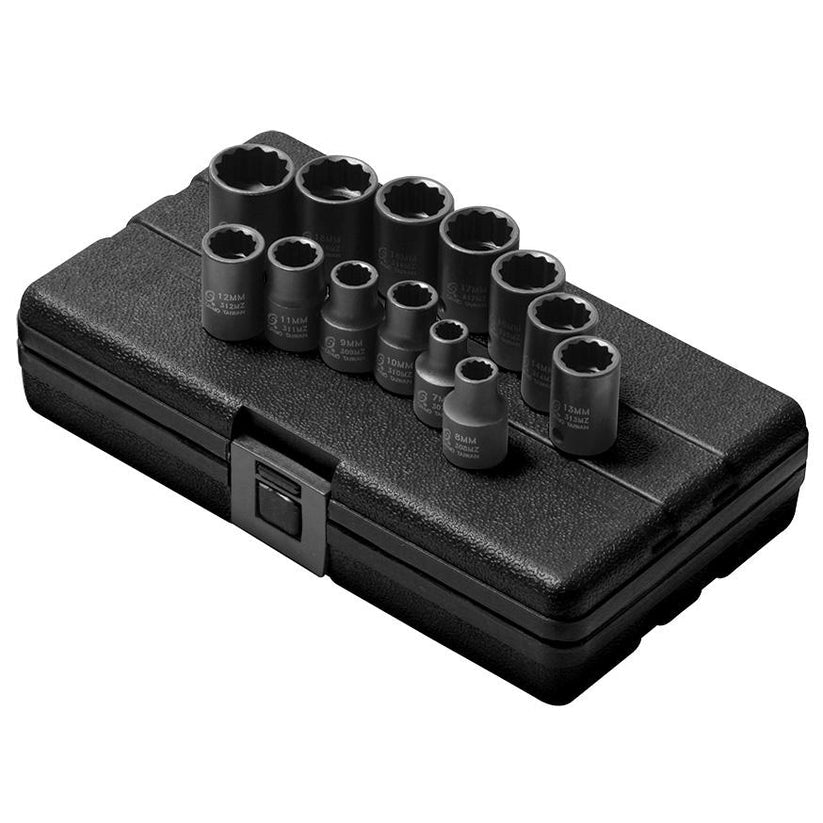 Action 10 Pc 3/4" Drive 12-point Metric Deep Impact Socket