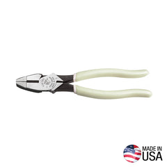 Klein Tools - 9" SIDE CUT PLIER WITH GLOW GRIPS | A-D2000-9NE-GLW