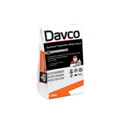 Davco Superfine White Grout Bg 1.5kg | 619252