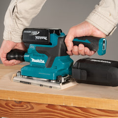 Makita - 18V Brushless 1/3 Sheet Finish Sander - Tool Only | DBO381Z