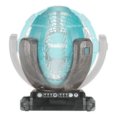Makita - 18V 180mm (7") Jobsite Fan with Swing Neck - Tool Only | DCF102Z