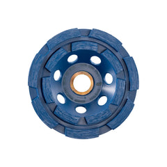 PFERD - 100 x 6 x 22.23mm Diamond Dished Grinding Wheel Dcw 2R Psf for Levelling Concrete & Screed | 68300066